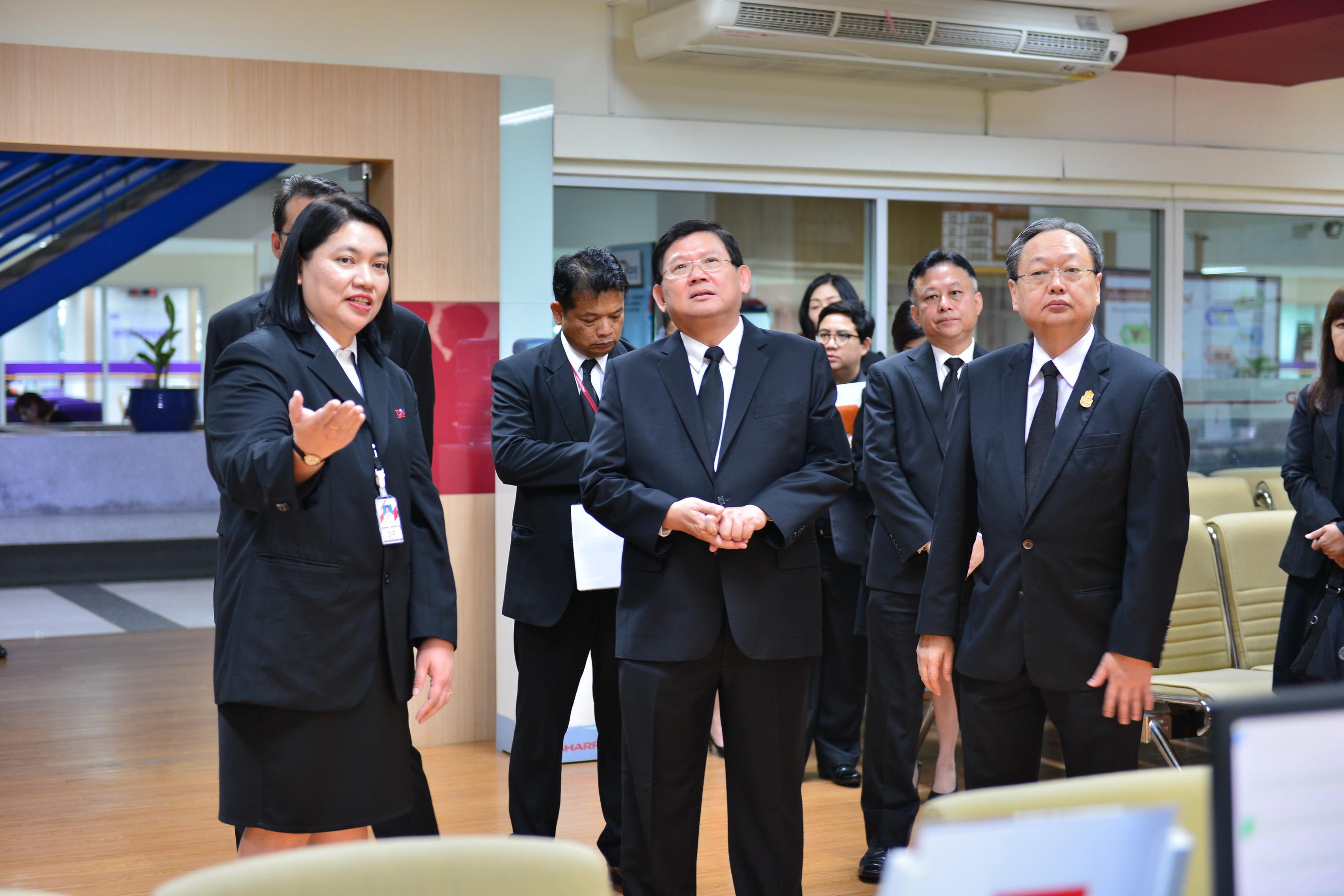 รัฐมนตรีประจำสำนักนายกรัฐมนตรีและคณะ ตรวจเยี่ยมและมอบนโยบายแนวทางการดำเนินงานแก่กรมทรัพย์สินทางปัญญา